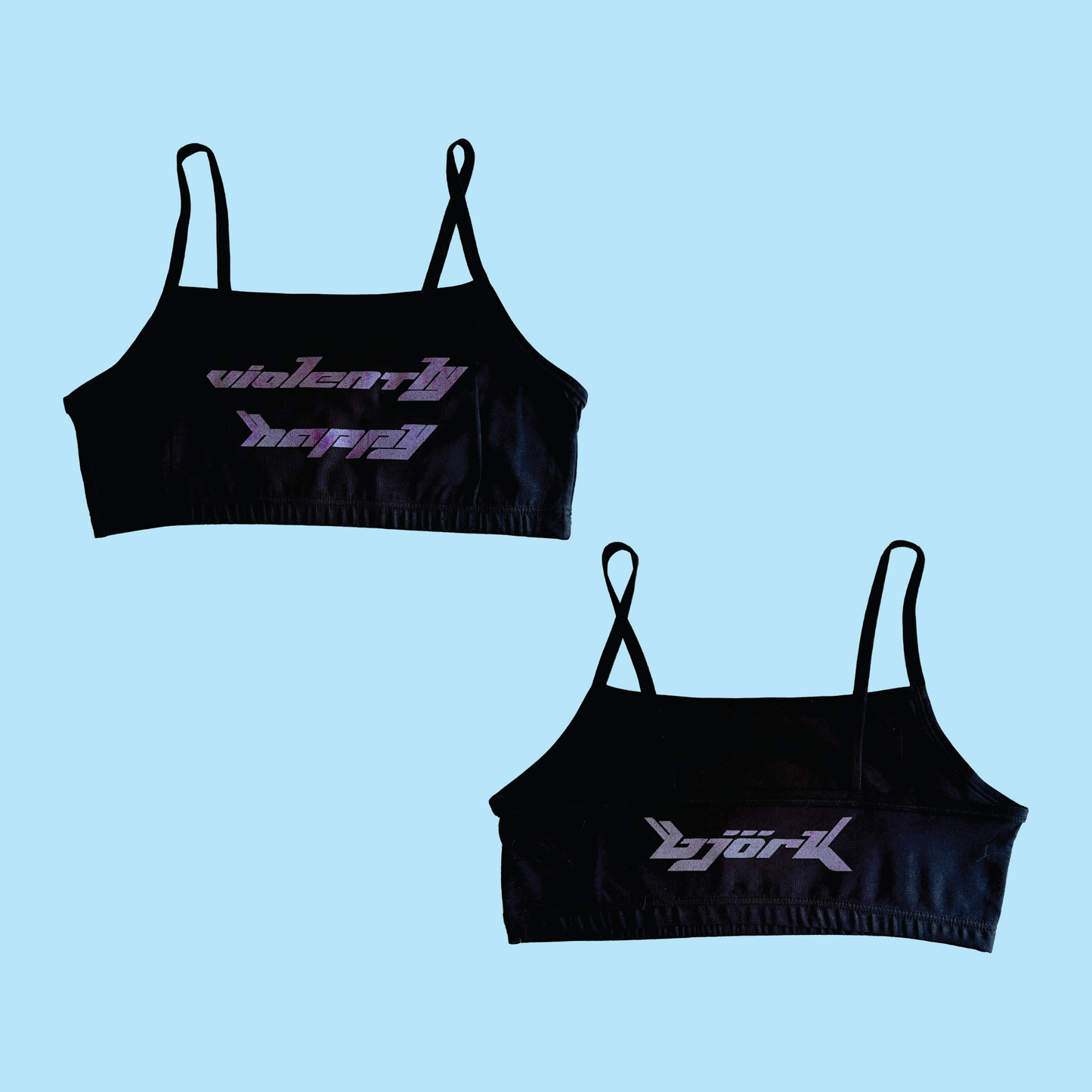 Bjork Violently Happy Bralette