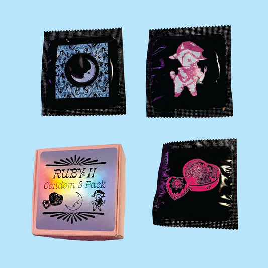 Ruby II Condom 3 Pack
