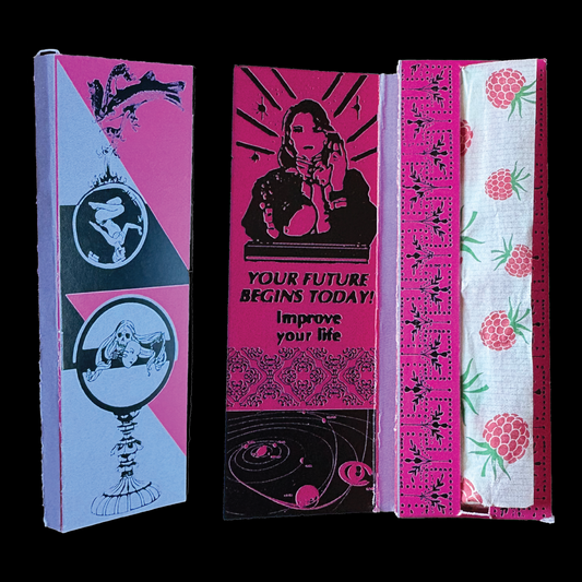 Crystal Ball Raspberry Flavored Rolling Papers