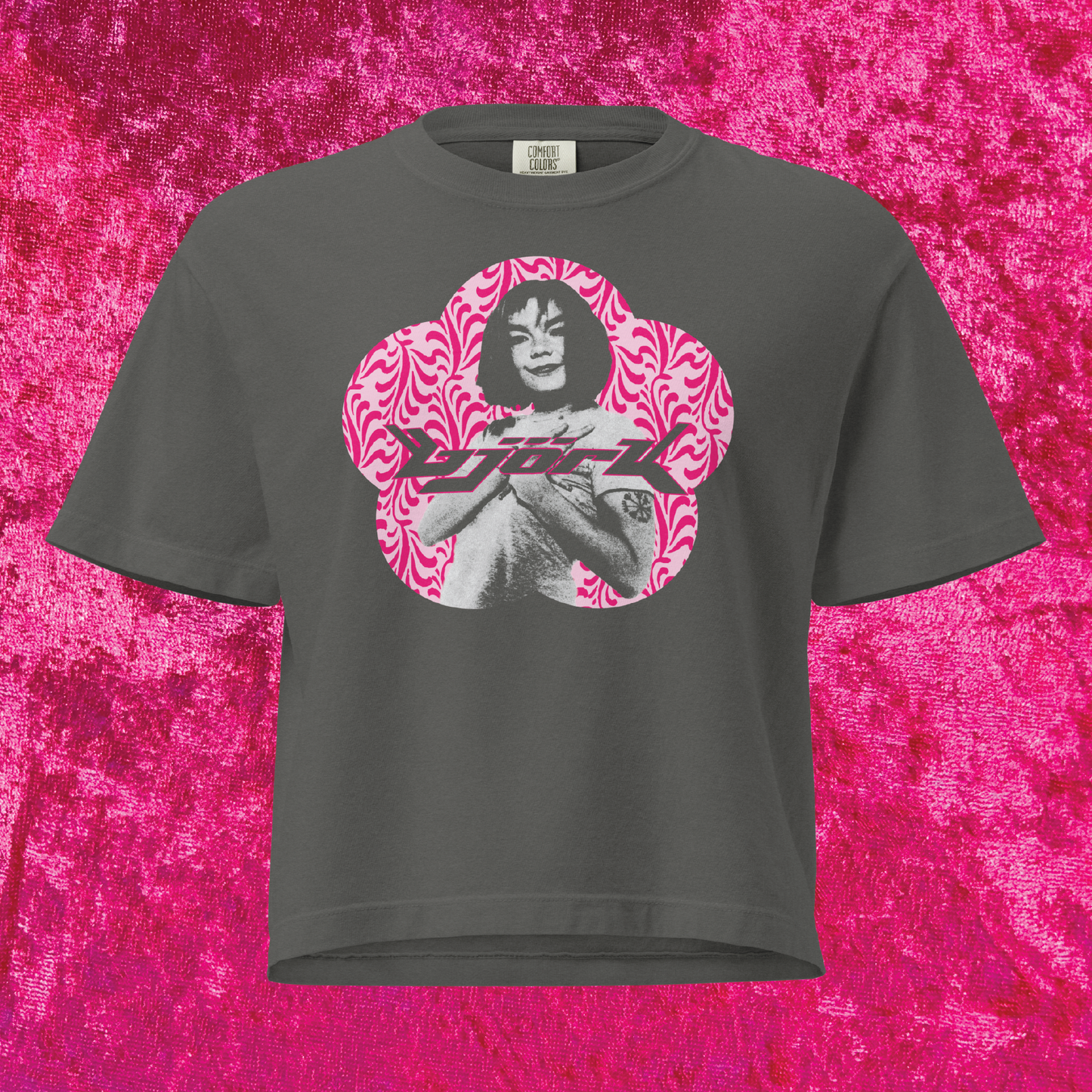 Bjork Boxy Cropped Tee