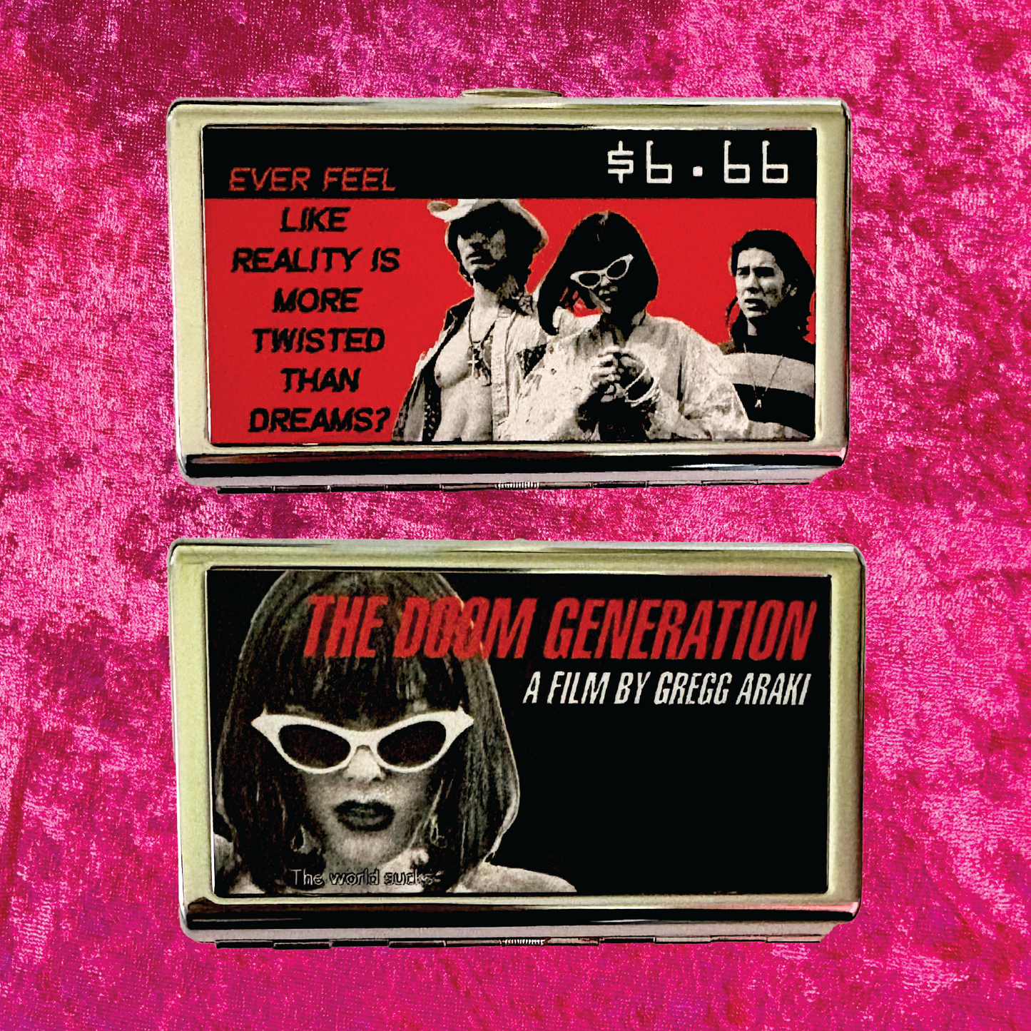 The Doom Generation Metal Cigarette Case