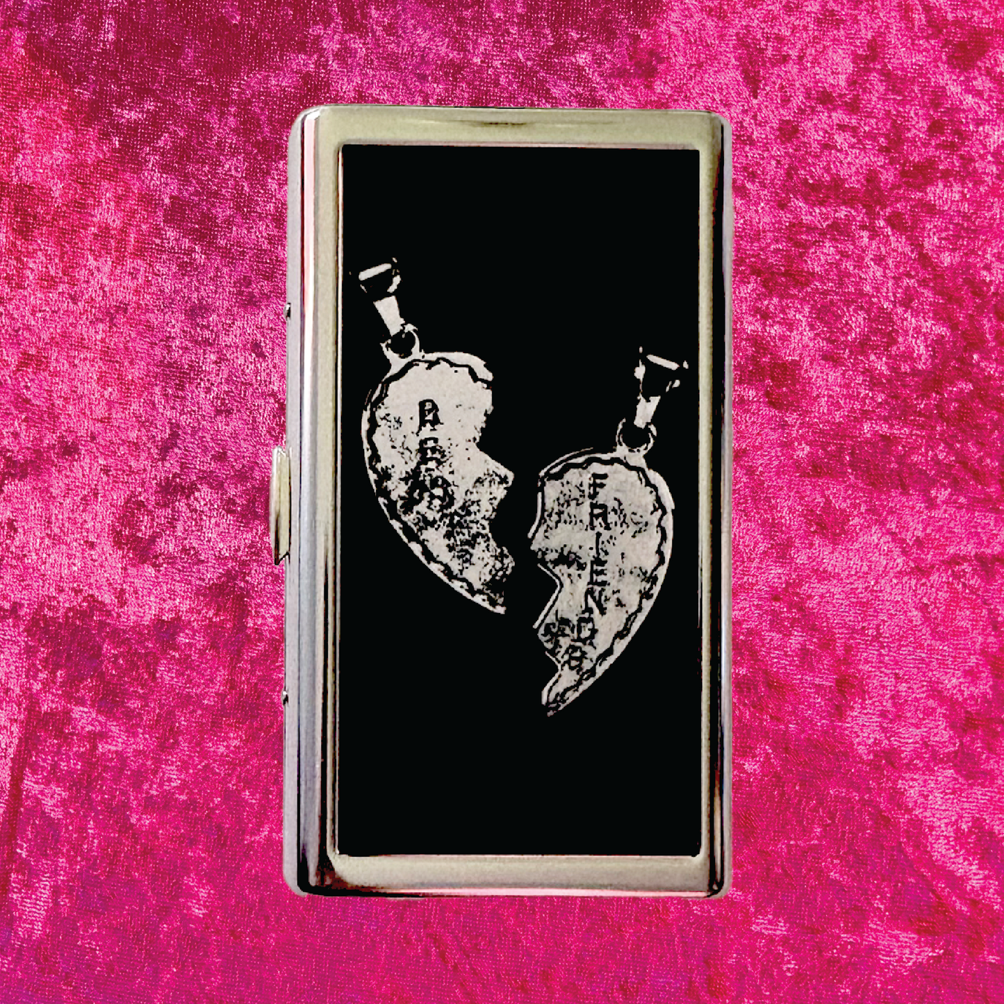 Laura Palmer Twin Peaks Metal Cigarette Case