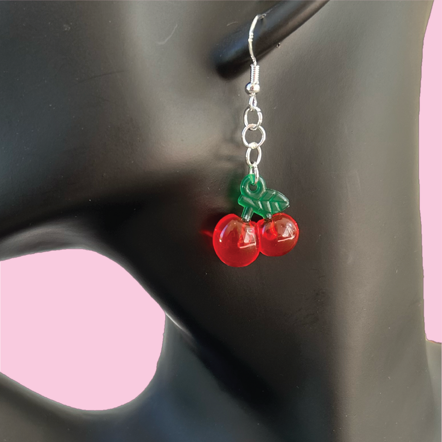 Single Cherry Earring