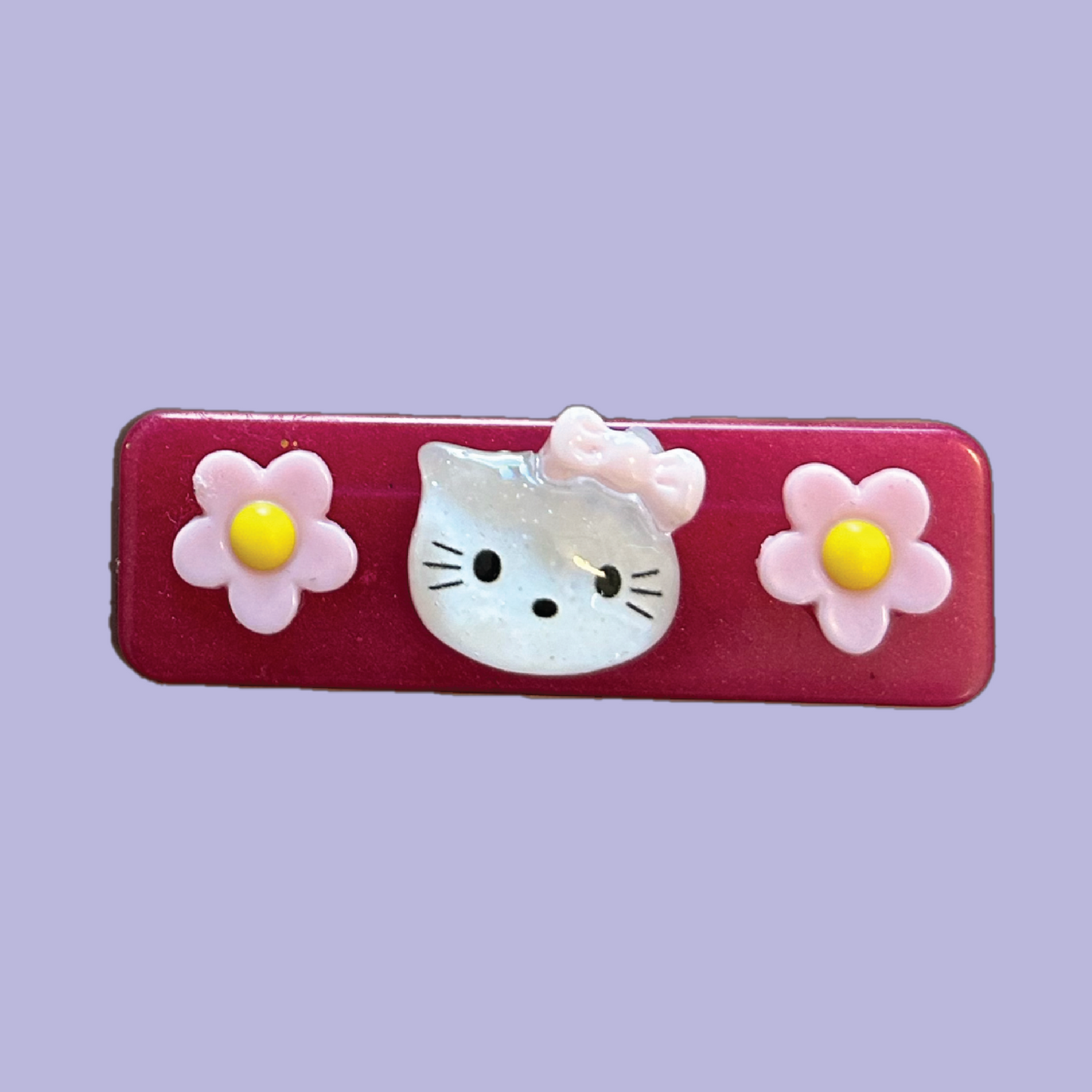 Hello Kitty Flower Mini Clip