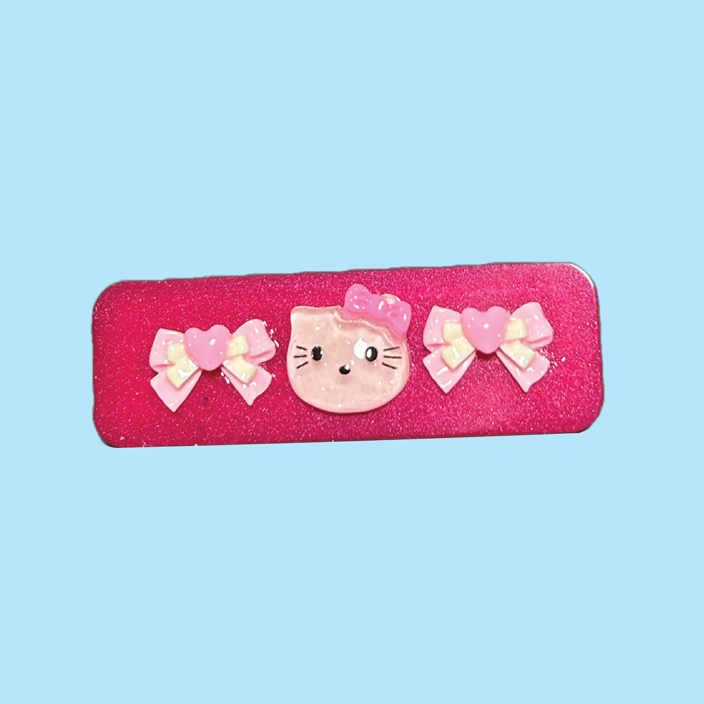 Hello Kitty Ribbon Hair Clip