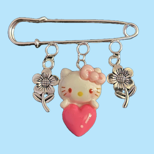 Hello Kitty Charm Pin