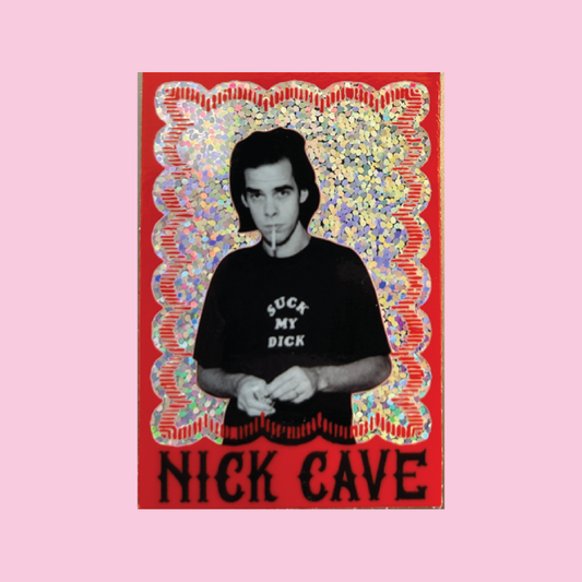 Nick Cave Glitter Sticker