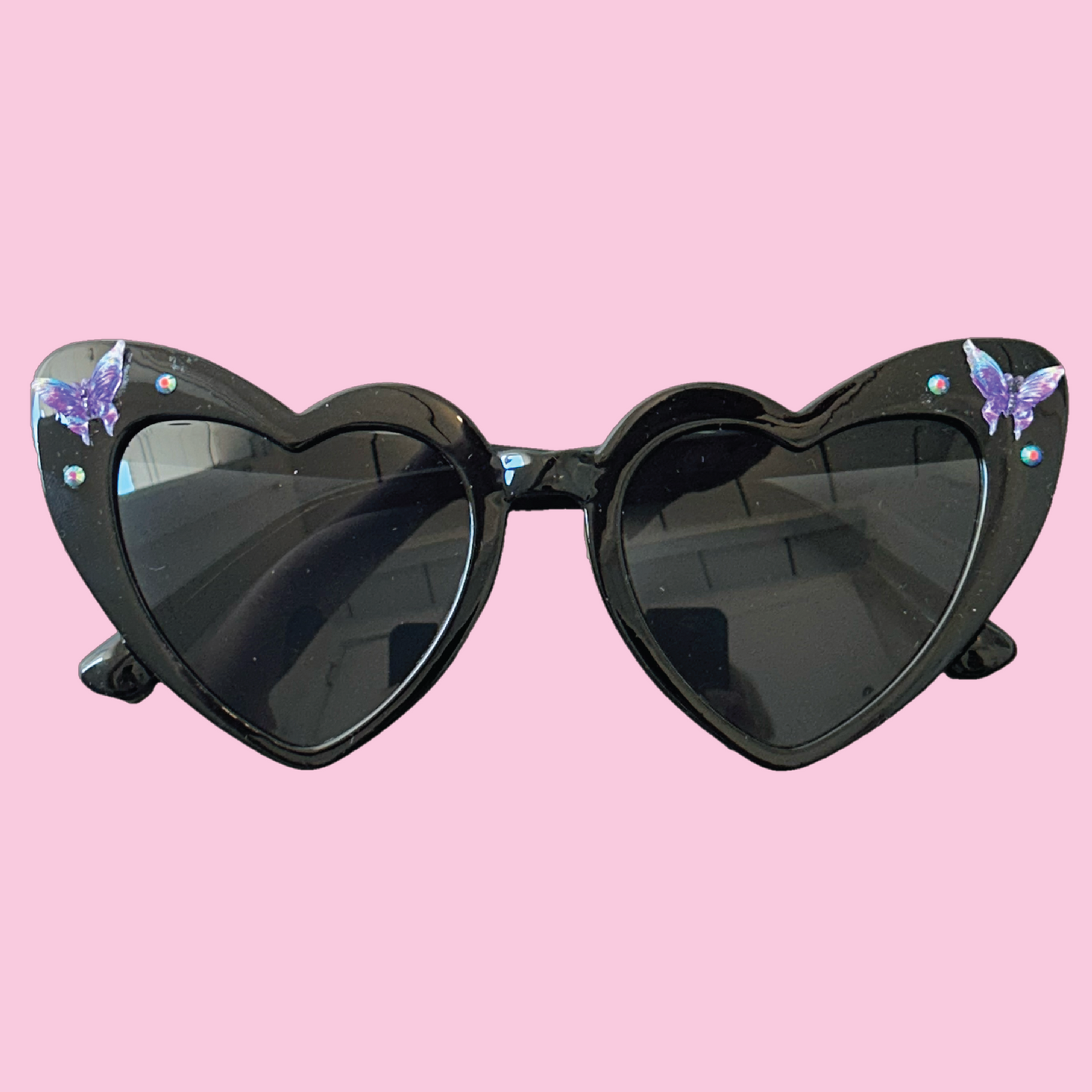 Butterfly Heart Shaped Sunglasses