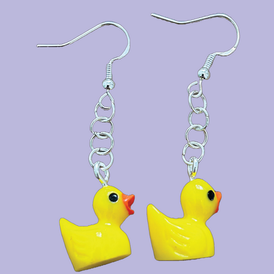 Rubber Ducky Earrings