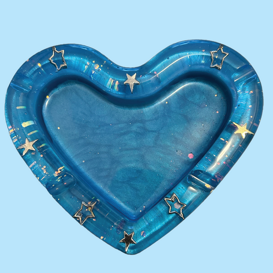 Stellar Starlight Heart Ashtray