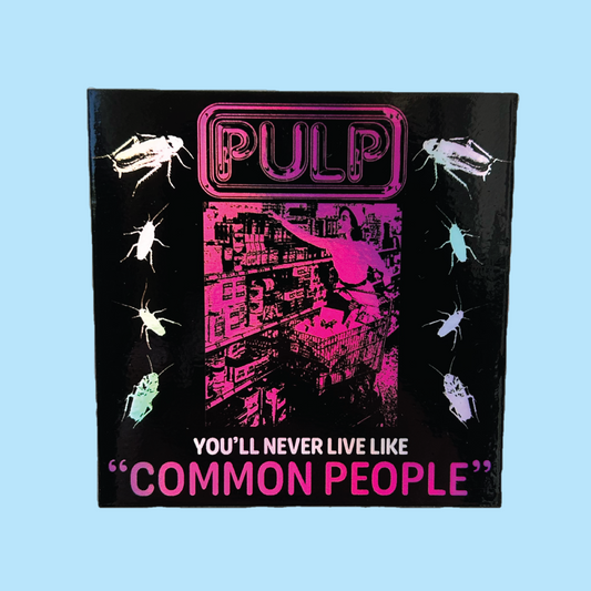 Pulp Common People Holographic Sticker