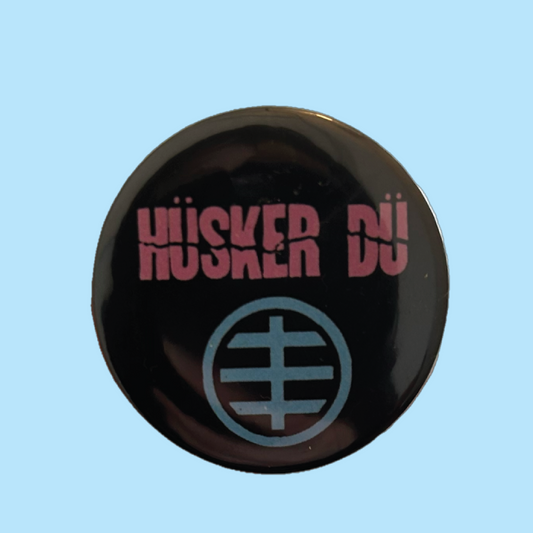 Husker Du Pink Turns to Blue 1.25" Pinback Button