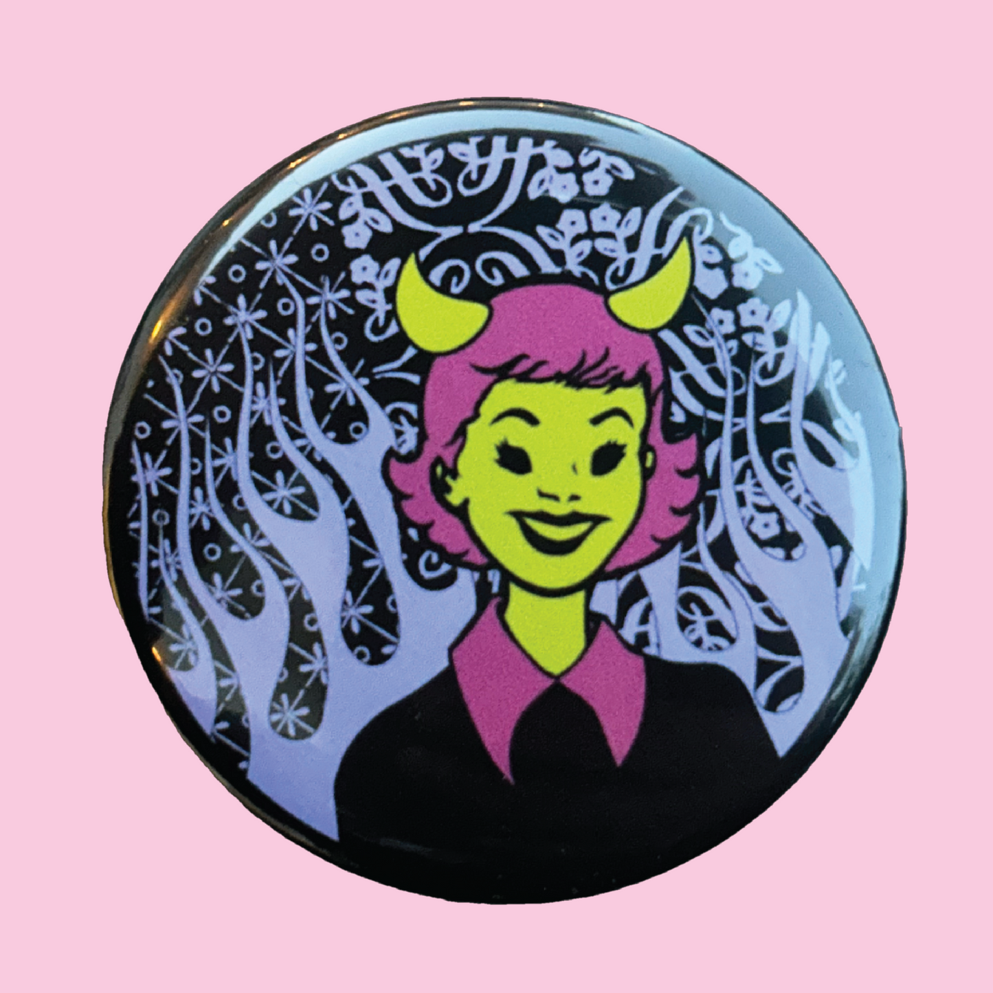 Demon 2.25" Pin