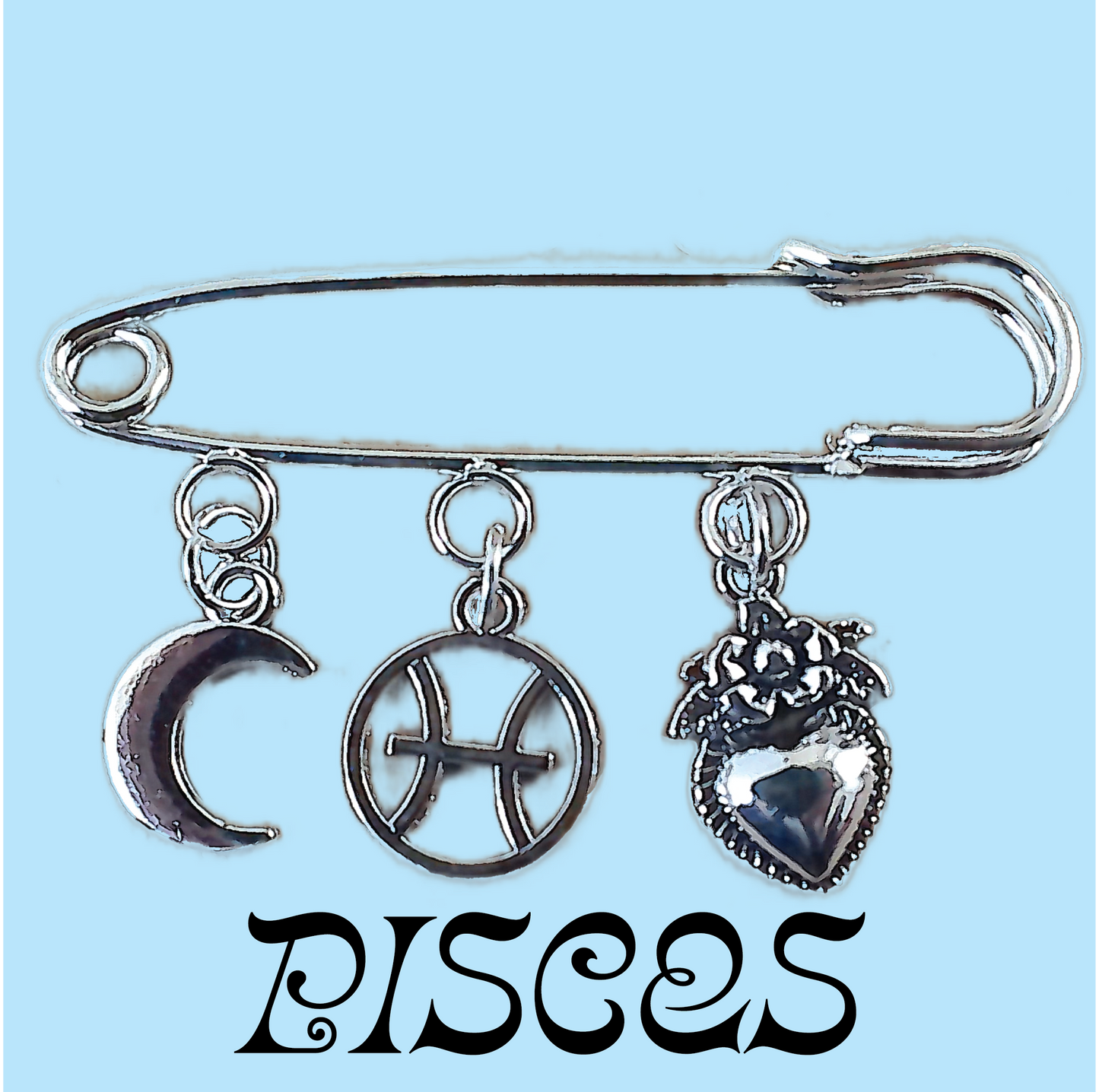 Astrology Charm Pin - Multiple Variants