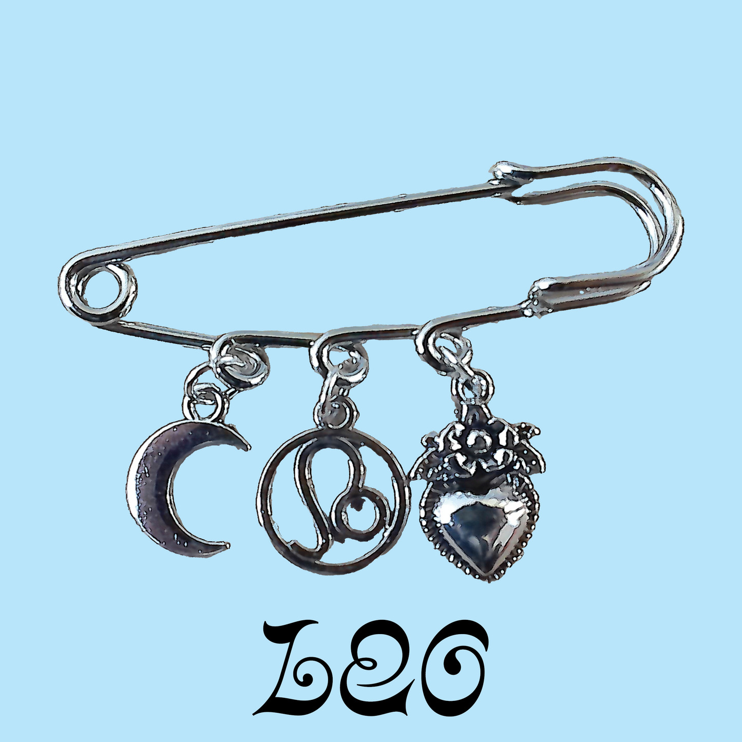 Astrology Charm Pin - Multiple Variants