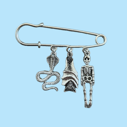 Spooky XL Charm Pin