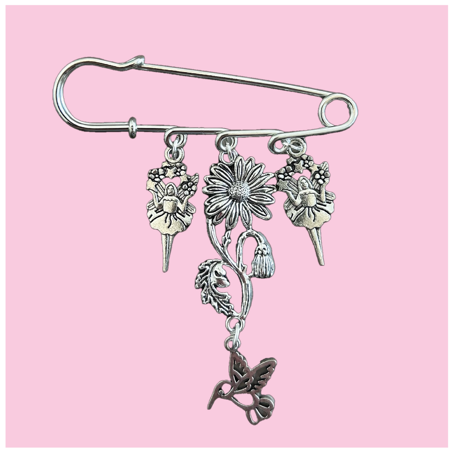 Fairy Garden XL Charm Pin