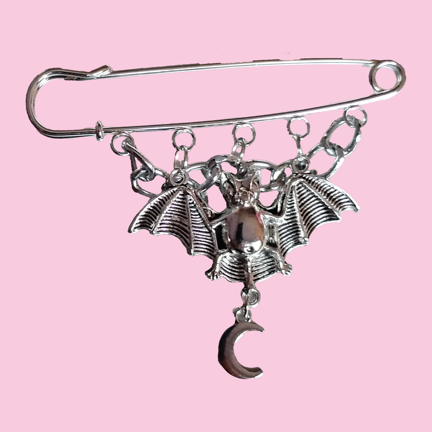 Bat Deluxe Charm Pin