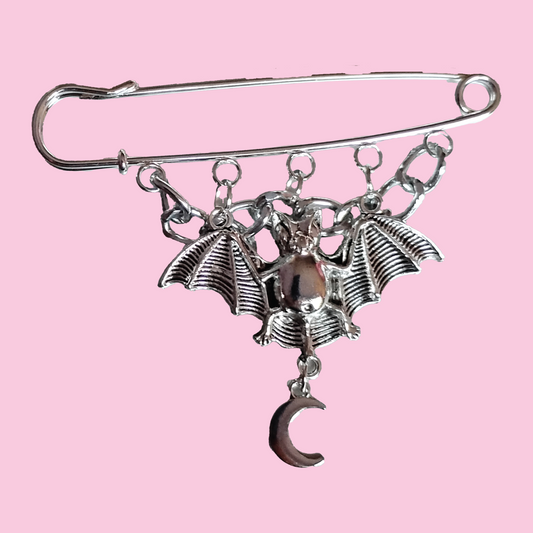 Bat Deluxe Charm Pin