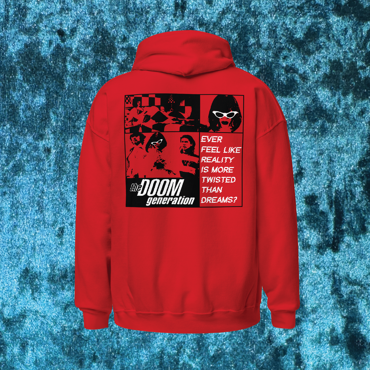 Doom Generation Red Pullover Hoodie