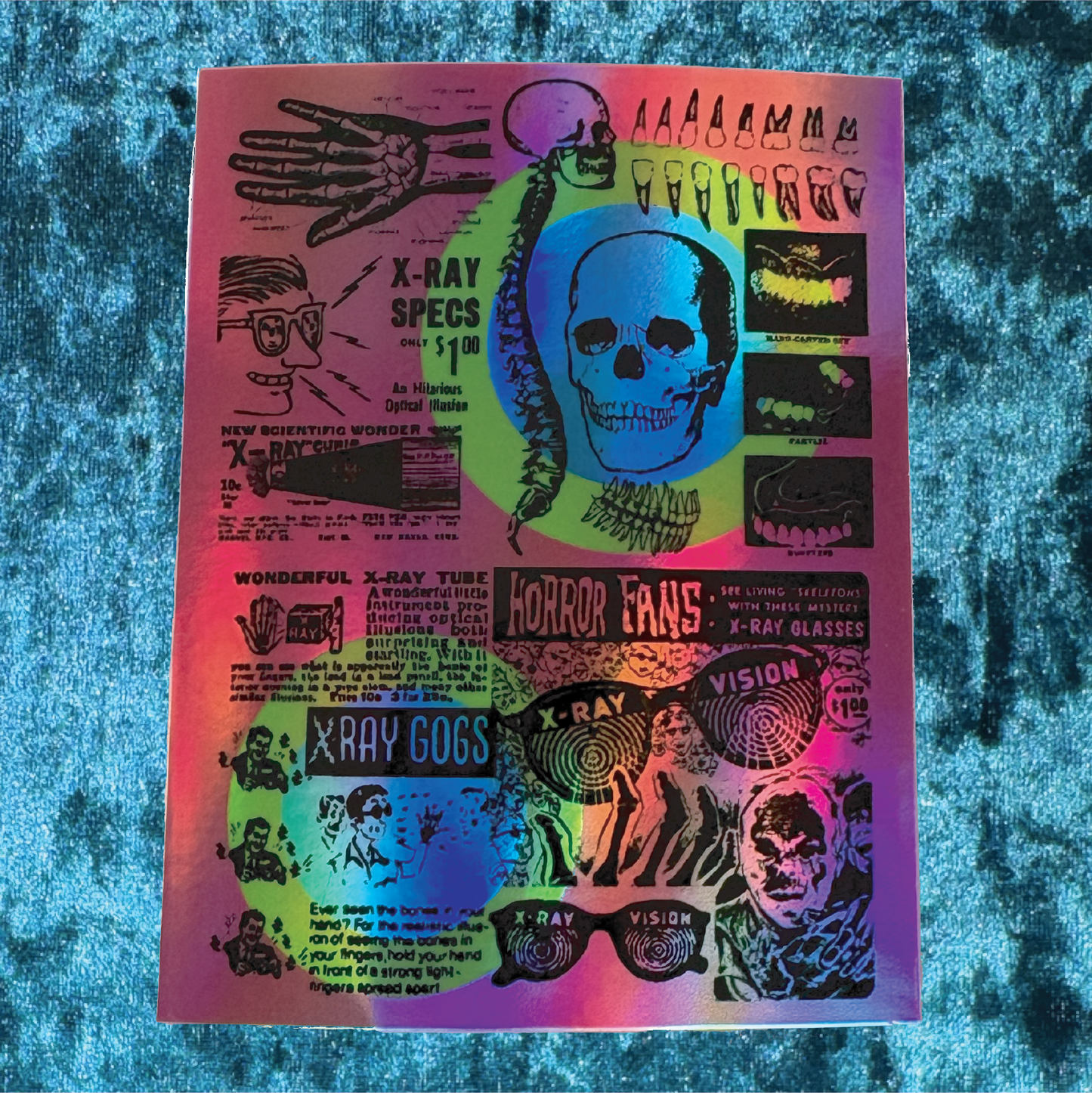 X-Ray Holographic Sticker