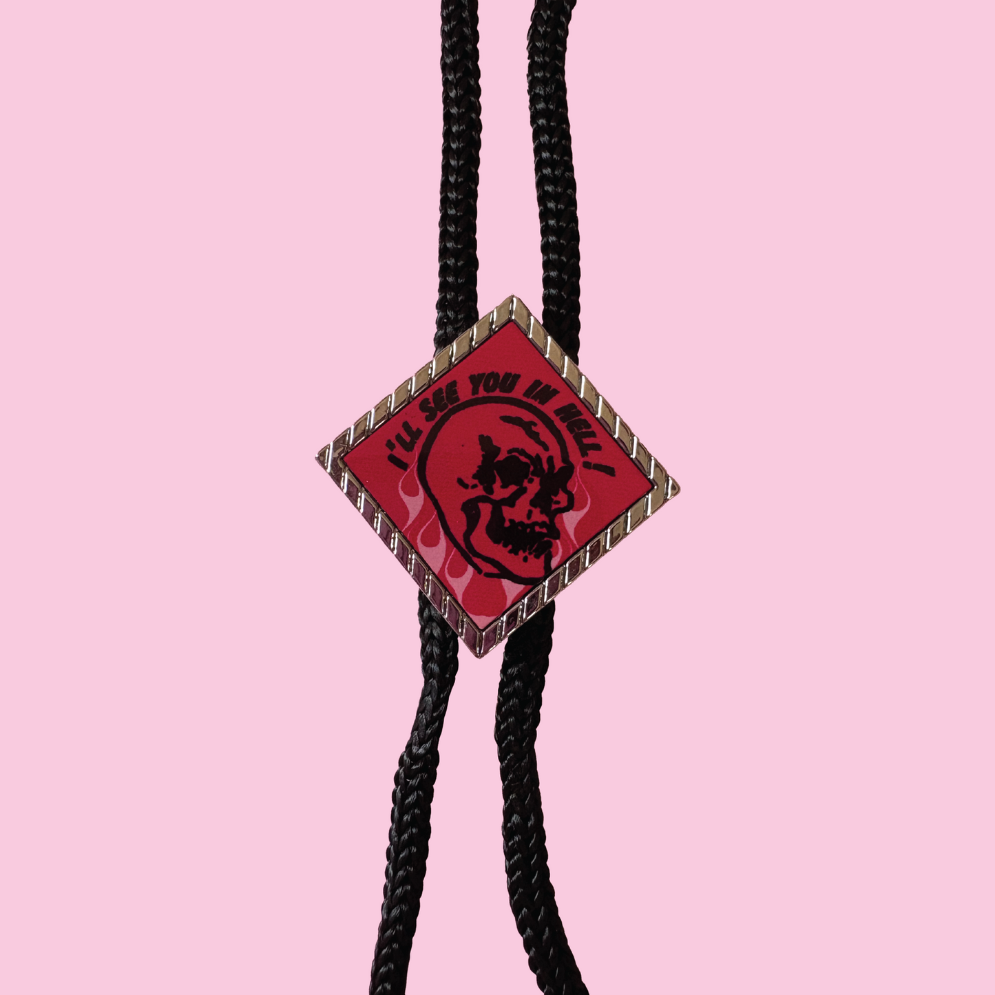 See You in Hell Bolo Tie