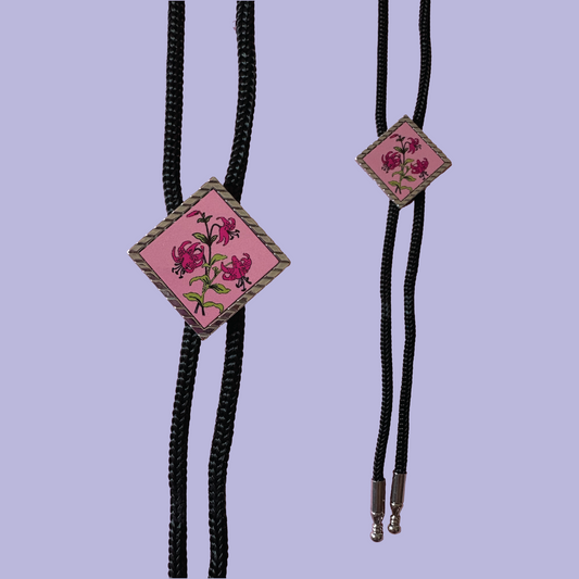 Tiger Lily Bolo Tie