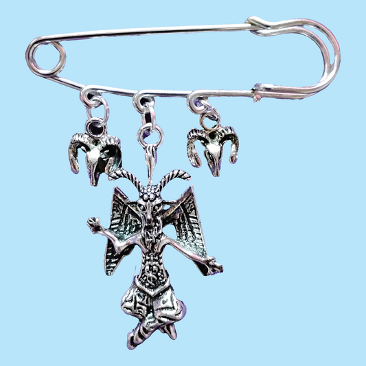 Baphomet XL Charm Pin