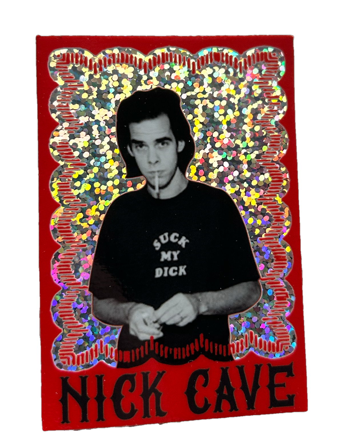 Nick Cave Glitter Sticker