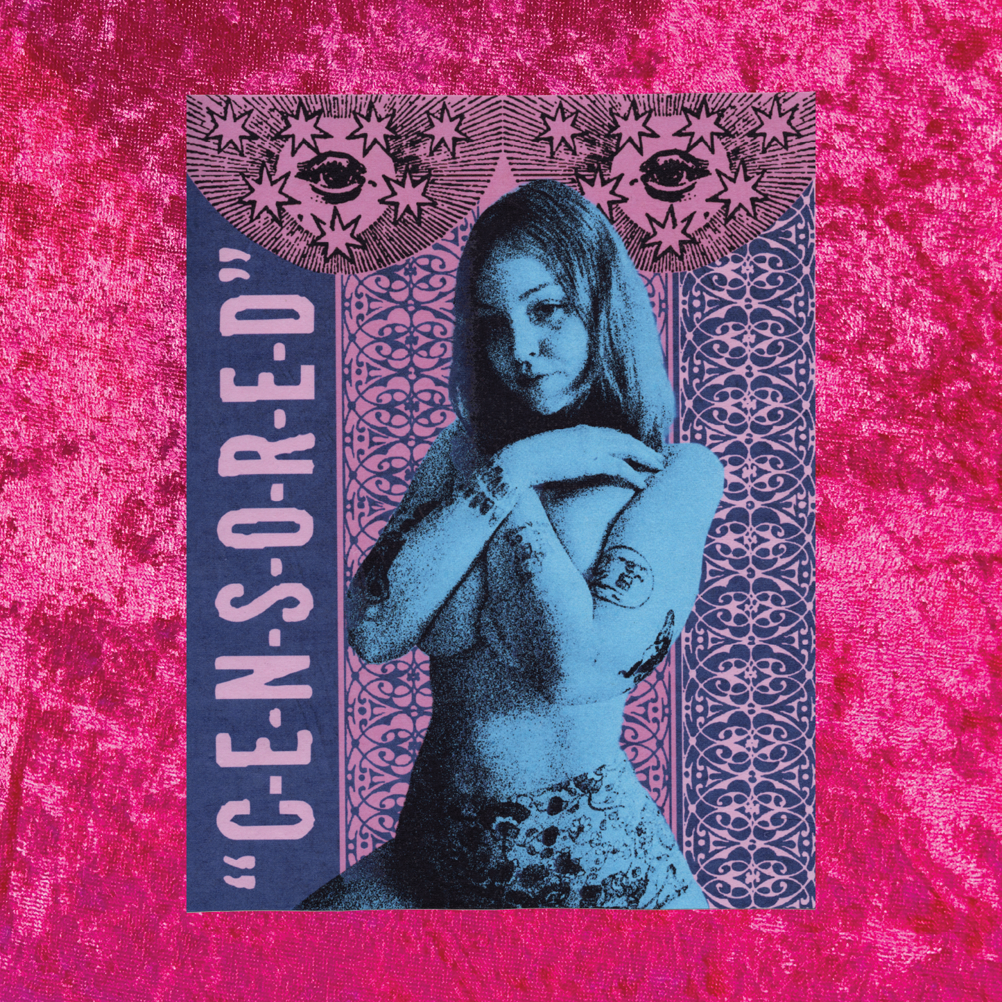 Censored Art Print