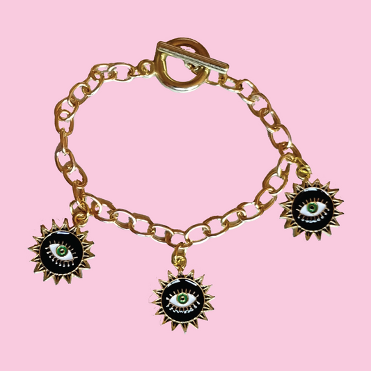 All Seeing Charm Bracelet