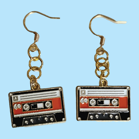 Cassette Tape Earrings