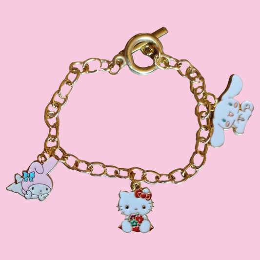 Hello Kitty & Friends Charm Bracelet