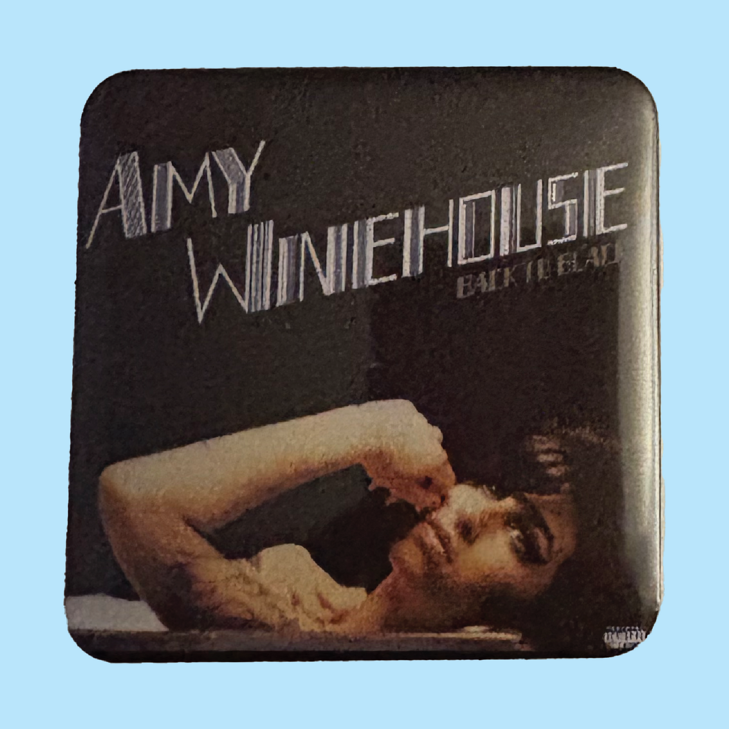 Amy Winehouse Back to Black Album Pinback Button