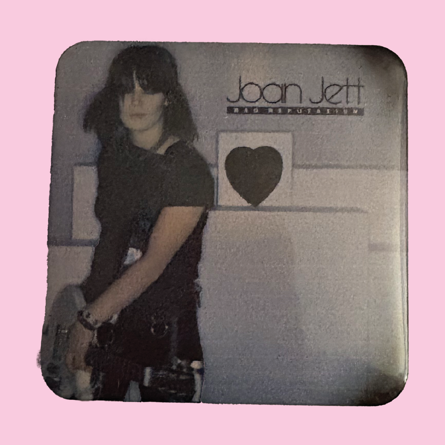 Joan Jett & The Black Hearts Bad Reputation Album Pinback Button