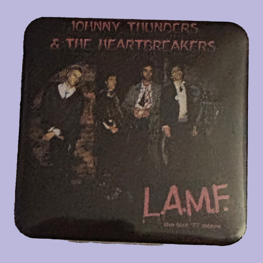 Johnny Thunders & The Heartbreakers L.A.M.F. Album Pinback Button