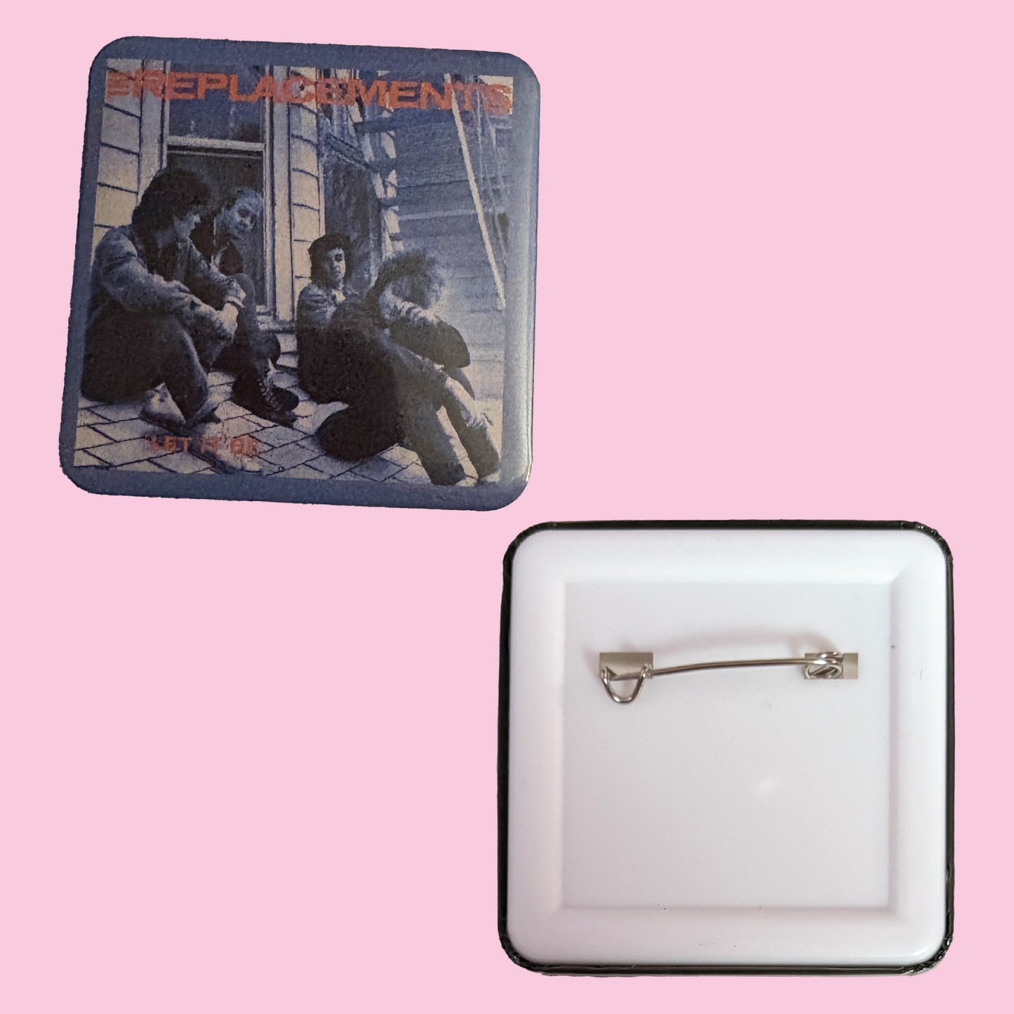 The Replacements Let It Be Album Pinback Button