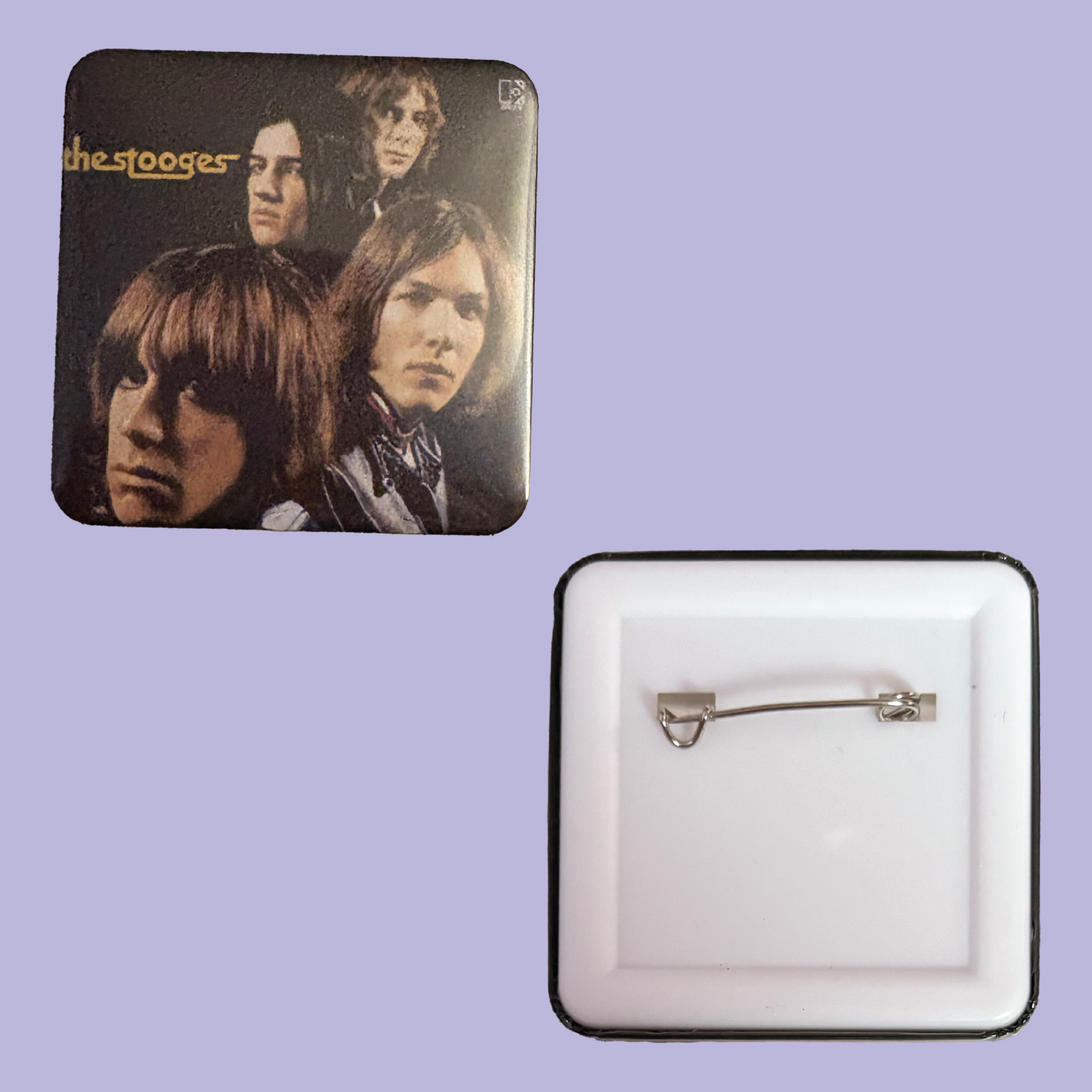 The Stooges Album Pinback Button