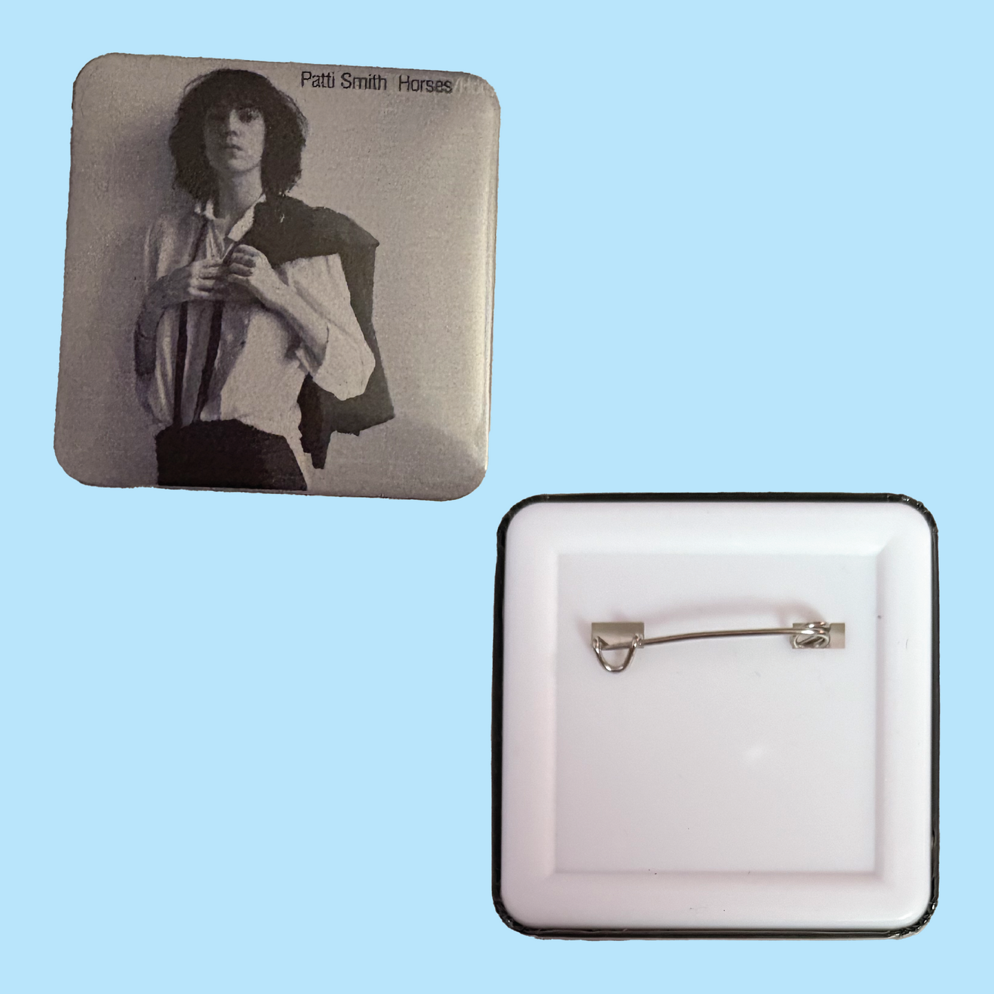 Patti Smith Horses Album Pinback Button