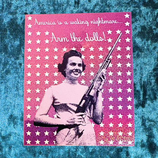 Arm the Dolls Pixie Glitter Sticker