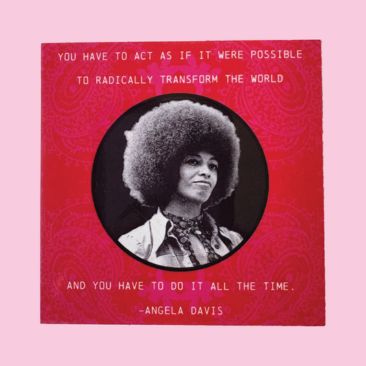 Angela Davis Sticker