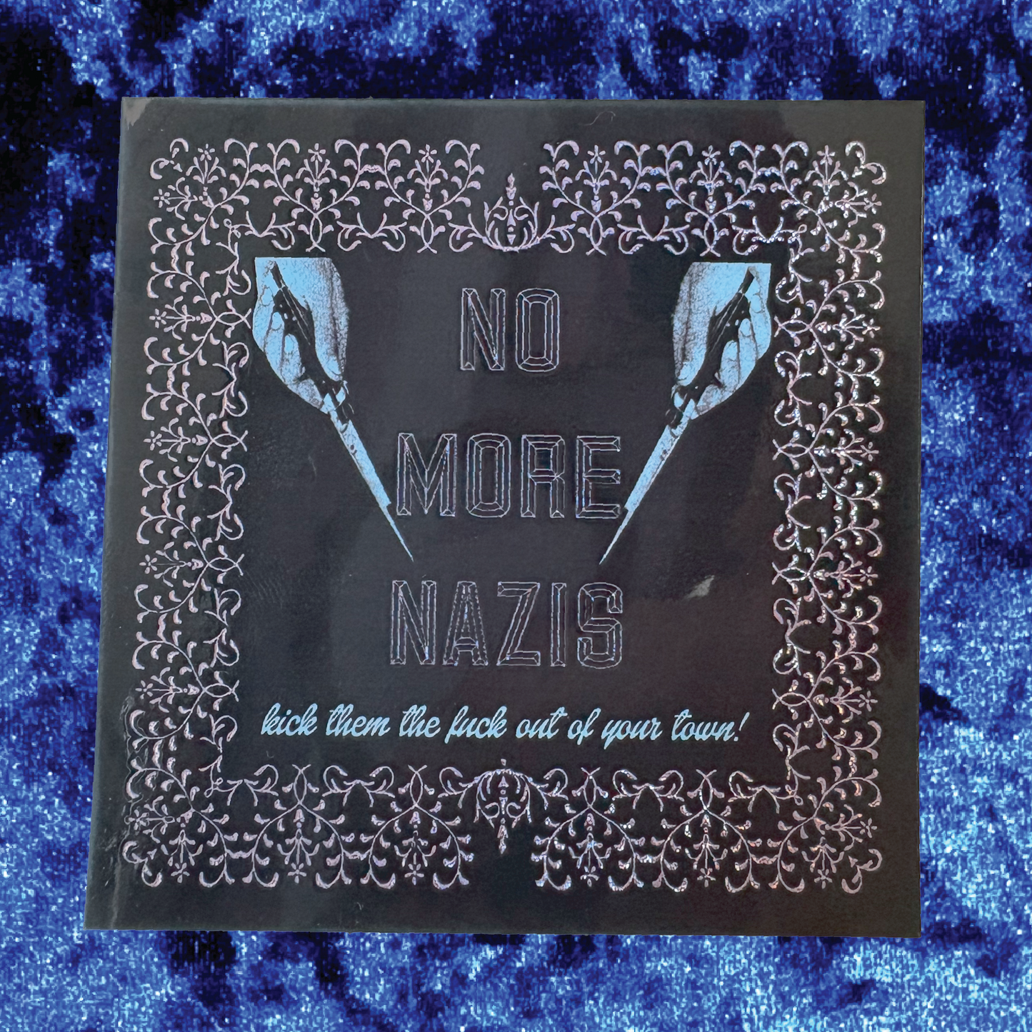 No More Nazis Sticker