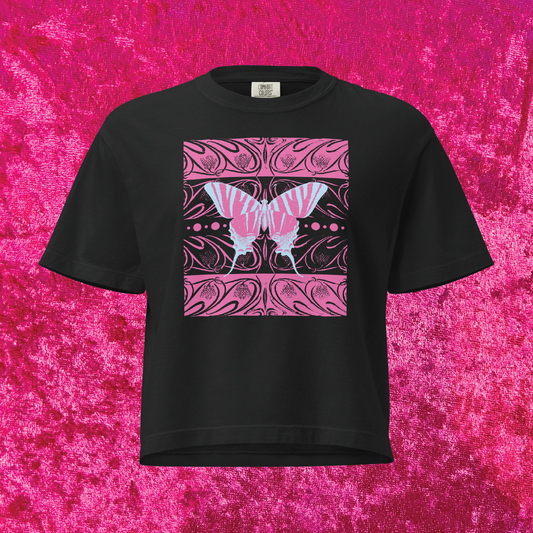 Flutter Boxy Cropped Tee
