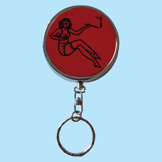 Little Lady Travel Ashtray Keychain