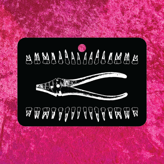 Pulling Teeth Jasmine Scented Car Air Freshener