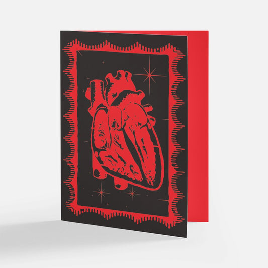 Anatomical Heart Card