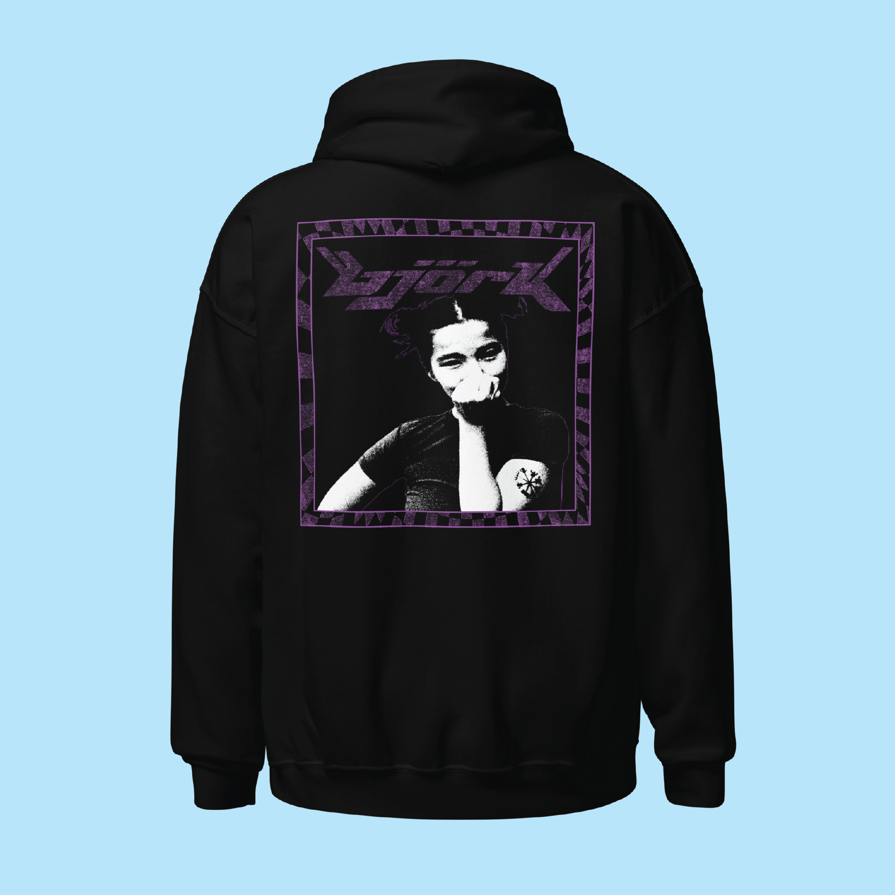 Bjork Violently Happy Pullover Hoodie – Ruby II