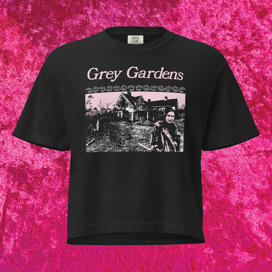 Grey Gardens Boxy Cropped Tee