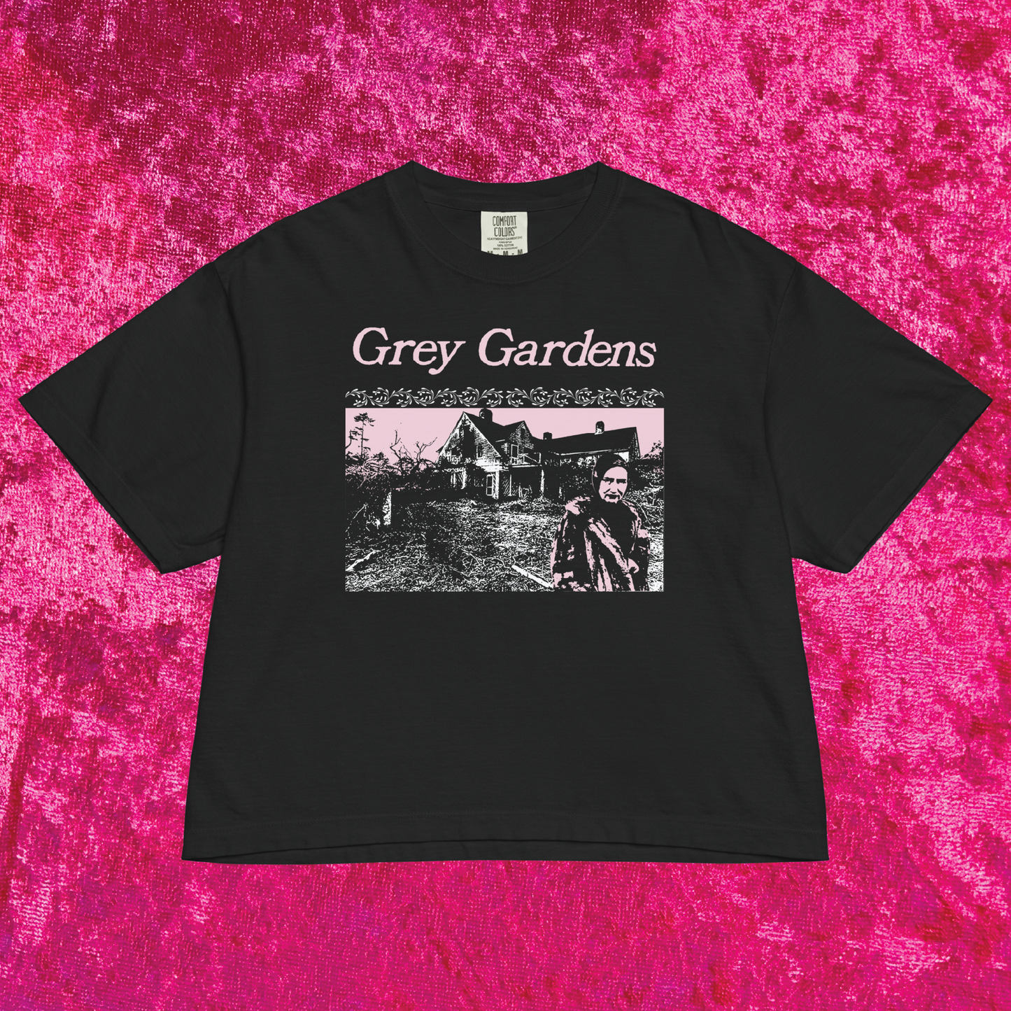 Grey Gardens Boxy Cropped Tee
