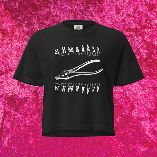 Pulling Teeth Boxy Cropped Tee